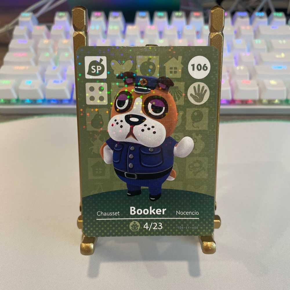 Animal Crossing amiibo Booker 106